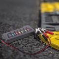 12V Car Battery & Alternator Tester - Test Battery Condition & Alternator Charging (LED indication). 