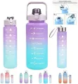 3pcs Water Bottle Colourful 2000ml 900ml 300ml 3 in 1 (LSW). 