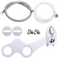 Hot/Cold Bidet Toilet Seat Water Non-Electric Fresh Tools DIY Attachment Spray. 