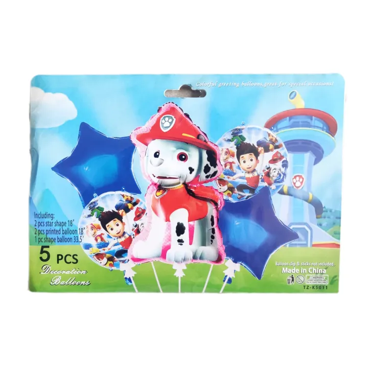 5%20Pcs%20Paw%20Petrol%20Foil%20Balloon%20Pack%20-%20Themed%20Birthday%20Party%20Balloons%20for%20Kids%20-%20Party%20Decorations%20Pow%20Patrol%20Design%20-%20Image%203