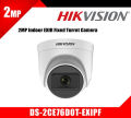 Hikvision DS-2CE76D0T-EXIPF 2MP Full HD Indoor Turret CCTV Camera (2.8mm Wide Angle Lens) – 4-in-1 Hybrid Security Camera | 2 Years Warranty. 