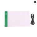LeiyanProfesional A4/A5 Three Level Dimmable Led Light Pad Drawing Board Pad Tracing Light Box Eye Protection Easier for Diamond Painting. 