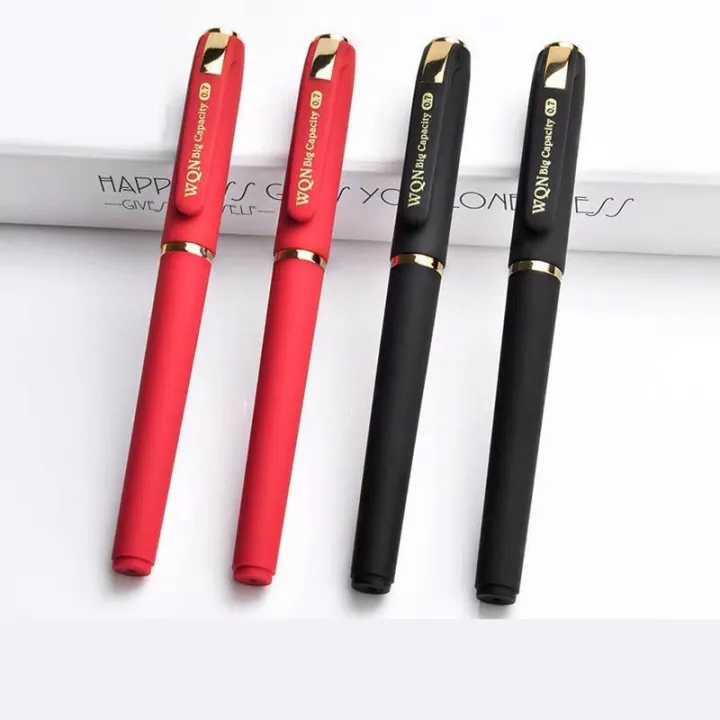 %E3%80%90The%20Quiet%20Page%E3%80%914pcs/set%20Large%20Capacity%20Neutral%20Pen%20Black%20Blue%20Purple%20Green%20Red%20Ink%200.7mm%20Pen%20Carbon%20Calligraphy%20Teacher%20Business%20Signature%20-%20Image%207