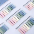 RHS Online 200 Sheets 10 Colors Transparent Morandi Combination PET Sticky Notes Set Memo Pad Lable Sticker Bookmarks Notepad Sticky Index. 
