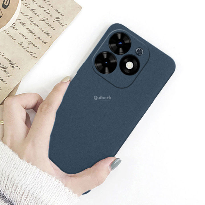 Quiberk%20for%20Infinix%20Smart%208%20Pro%20/%20Smart%208%20Plus%20Shockproof%20Anti-Slip%20Soft%20TPU%20Sandstone%20Matte%20Back%20Case%20Cover%20-%20Image%204