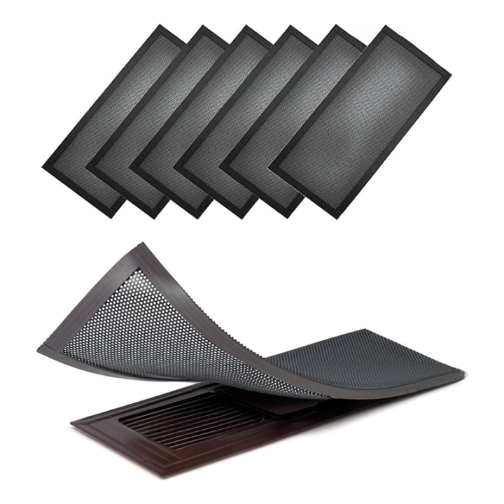 Floor Vent Hoods - Washable Mesh Screen Covers for HVAC Floor Grilles