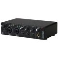USB Audio Interface Sound Card RHM 2 In 2 Out Audio Interface Sound Board MD22-5 - black. 