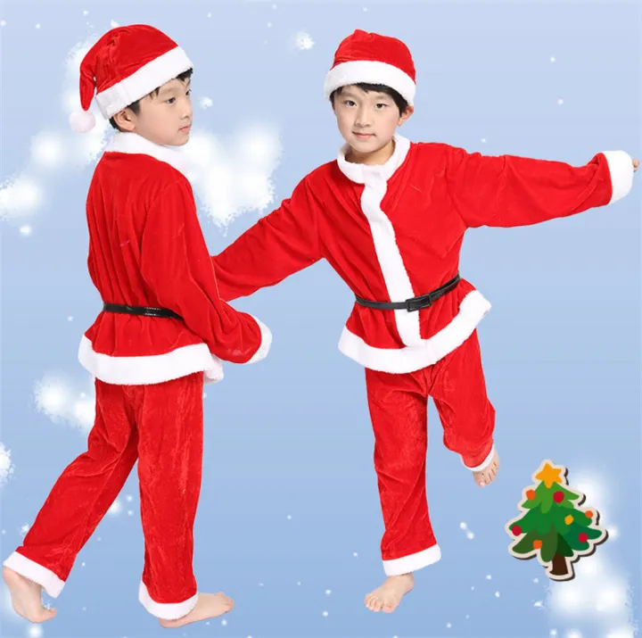 Christmas%20Santa%20Claus%20Costume%20Velvet%201%20Set%20%20Of%20Christmas%20Costume%20Christmas%20Outfit%20Cosplay%20Costume%20%20Clothing%20Set%20Non%20Woven%20Fabric%20For%20Kids%20(10-12%20Years)%20Christmas%20Party%20Decoration%20Dress%20-%20Image%206