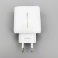 65W Charger For Realme GT 2 Neo 2T 8 9i X3 X7 X50 Q2 PRO Charger 65W Super VOOC/Dart Fast Charge Wall Adapter. 