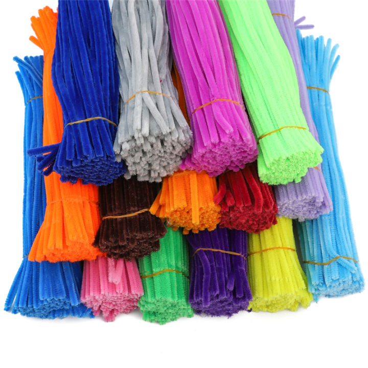 30cm%20100PCS%20Chenille%20Stems%20Pipe%20Cleaners%20Sticks%20for%20DIY%20Kids%20Art%20Crafts%20Creative%20Toys%20Making%20-%20Image%202