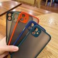 For OPPO A57 2016 Phone Case Ultra-thin skin Feel Frosted Transparent Lens Shockproof and fall proof Camera Protective Film Hard Back Shell Soft Silicone Edge Full Cover. 