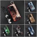 protective Cute Phone Case For Nokia C20 Plus Wristband ring Cartoon Anti-dust Fashion Design Kickstand Shockproof. 