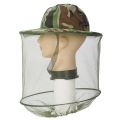 1pcs Cam Fishing Cap Wide Brim Visor Sunshade Hunting Bee Keeping Mesh Hat Insects Mosquito Prevention Neck Head Cover. 