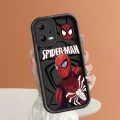 Tubes For Xiaomi Redmi 11T + Pro 4G Note 12 Turbo 5G Spider-Man Phone Soft Head Panel Square Screen Silicone Fully Wrapped Shockproof Rubber Case Camera. 