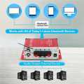 12V 200W 2CH Mini Digital Bluetooth HIFI Audio Power Amplifier Car Audio Amplier Stereo Amplifiers FM Radio USB W/Remote. 