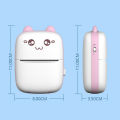 Small Portable Wireless Thermal Photo Printer Pocket Student Mini Error Label Printer. 