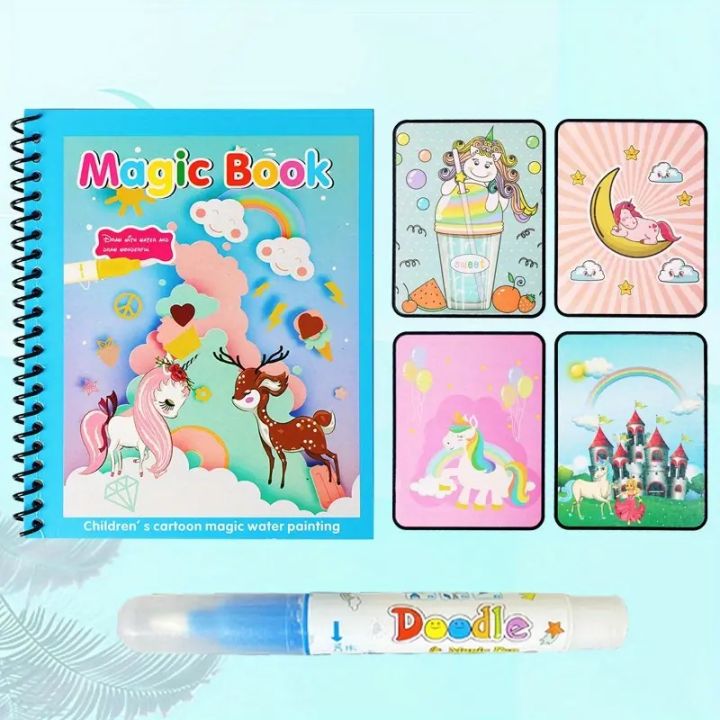 Children%20Early%20Education%20Toys%20Magical%20Book%20with%20Pen%20Water%20Drawing%20Montessori%20Toys%20Gift%20Reusable%20Coloring%20Book%20Magic%20Drawing%20Book%20-%20Image%206