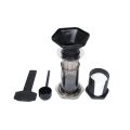 Portable Coffee Maker French Press Barista Tools Coffee Pot Air Press Drip Coffee Machine Filters Paper Black. 