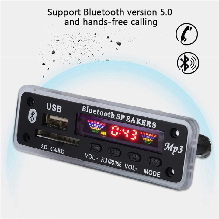 12V%20Bluetooth%205.0%20Audio%20Decoder%20Board%20Mp3%20Audio%20Module%20USB%20AUX%20SD%20FM%20Radio%20Decoder%20Board%20Module%20for%20Car%20Spare%20Parts%20Accessories%20Parts%20-%20Image%204