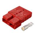 New 50A 8AWG Battery Quick Connector Plug Connect Disconnect Winch Trailer Red - Red. 