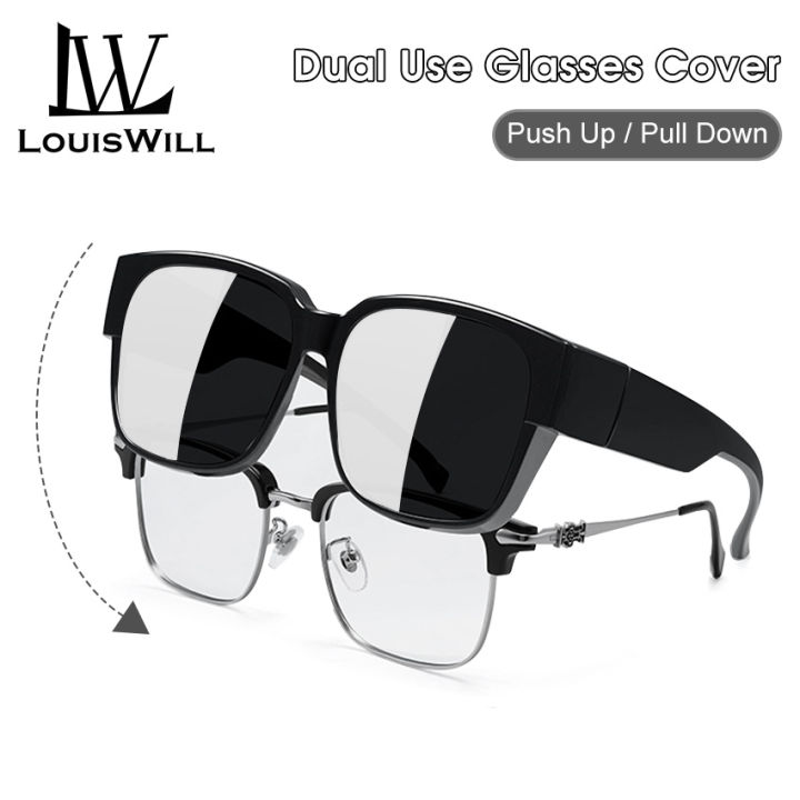 LouisWill%202%20In%201%20Sunglasses%20Polarized%20Sunglasses%20Vertical%20Rice%20Nail%20Sunglasses%20Nearsightedness%20Set%20Over%20Glasses%20Unisex%20Wraparound%20Glasses%20Fashion%20%20Wear%20Over%20Glasses%20for%20Men%20and%20Women%20For%20Outdoor%20Driving%20Fishing%20-%20Image%202