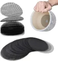 【ZOSR】10PCS Pot Hole Mesh Drain Pad Round Square Grid Mat Screen Bottom Prevent Soil Loss Breathable Bonsai Plant Gardening Tools. 
