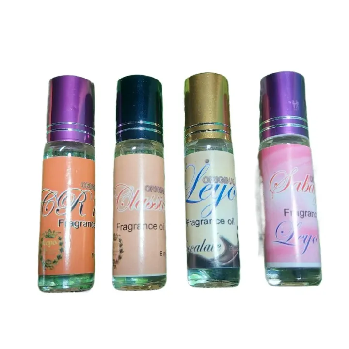 8ml *4 Bottle Perfume Leya මුල් සුවඳ විලවුන් (සම්භාව්‍ය, චොකලට්, සබයා, CR 7 සමඟ) යුනිසෙක්ස් සඳහා