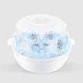 Microwave Steam Sterilizer for Baby Bottles Temperature Nipple Sterilizer Bottle Holder Storage Box Baby Bottle Warmer BPA Free. 
