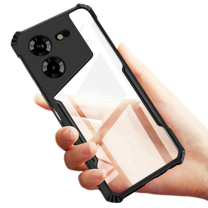 Quiberk%20for%20Tecno%20Pova%205%204G%20/%20Pova%205%20Pro%205G%20Case%20Edge-Reinforced%20Shockproof%20Hard%20Transparent%20Phone%20Cover%20-%20Image%202