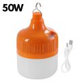 USB Rechargeable Light LED Emergency Light Bulb Outdoor Camping 5 Mode 20W/ 30W/ 40W/ 50W Waterproof Dimming Portable Light Emergency Light Rechargeable Light Charging Bubble Ball Bulb. 