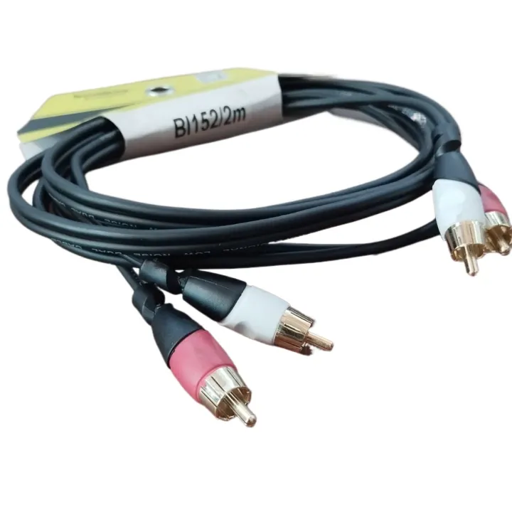 Soundking B152 RC to RC 2 meter Cable Feet 2 RCA Male to Male Audio ...