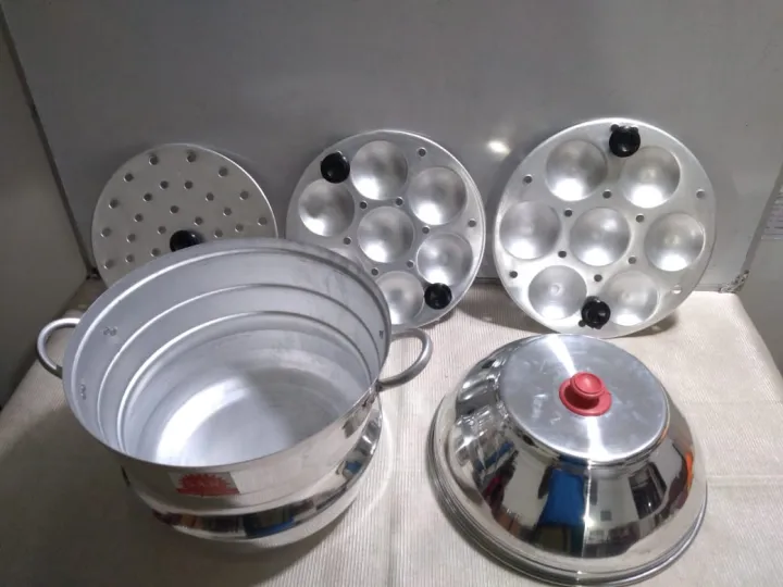Aluminium%20Idli%20Make%20Idly%20Steamer%20Cooker%20with%202%20Idly%20Plates%20(14%20idly%20Cavity)%20-%20Image%202