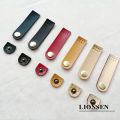 Lionsen 1pcs 7.5*2cm Luggage Bags Notebook Toggle Snap Buttons Leather Hasp Clasp Buckle DIY Sew purse Decor Accessories. 