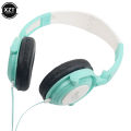 Stereo Music Headset Wired Headset PC Gaming Headset 3.5mm Headset Foldable Gaming Headset Super Bass Stand. 