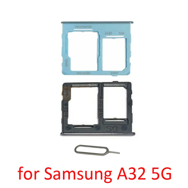 Phone%20Sim%20Chip%20SD%20Card%20Tray%20For%20Samsung%20Galaxy%20A02%20A02s%20A12%20A22%20A32%20A42%20A52%20A72%204G%205G%20Phone%20New%20SIM%20Holder%20Slot%20Drawer%20-%20Image%204