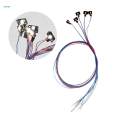 5Pcs 1/87 Prewired Mini Lights, DIY Lamp Presoldered SMD Lamp for Building Model Train Railway Model Scenes Model Railway Architectural Model. 