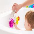 【New Arrivals】【New Arrivals】Baby Bath Toys Colorful Suction Cup Gear Wheel Type Dabbling Toy Infants Bathtub Toys Small Waterwheel. 
