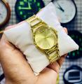 CK ladies gold color dial watch. 