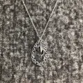 Western Design Cow Ear Tag Embossed Floral Turquoise Stone Dots Pendant Choker Necklaces for Women Cowgirl Neck Jewelry Gift. 