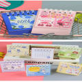Mini Desktop Calendar Calendar Dual Daily Scheduler Table Planner Desktop Calendar Ornament. 