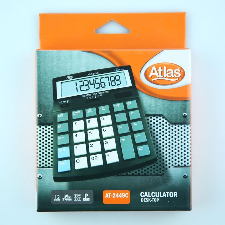 Atlas%2012%20Digits%20Desktop%20Calculator%20(Check%20Model)%20AT%20-%202449C%20-%20Image%203