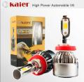 9006 / HB4/ 9012/ HIR2 LED Head Light / FOG light Pair - kaier V6 6000k Car LED Headlight Hi/Lo Turbo Light Bulbs. 