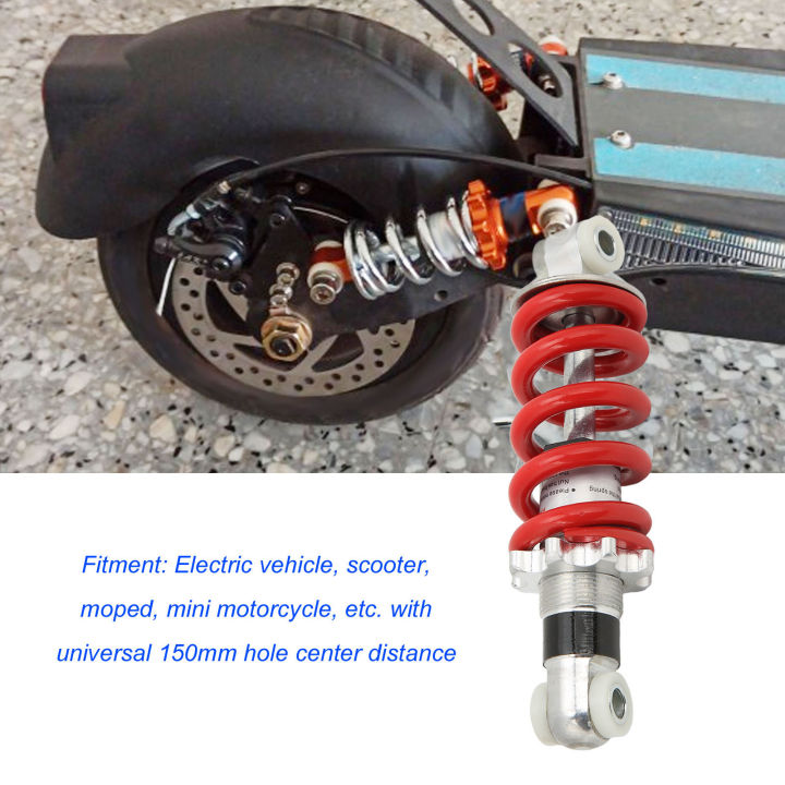 Spring%20Suspension%20Damper%20Motorcycle%20Shock%20Absorber%20Red%20150mm%20Universal%20750LB/N%20Aluminum%20Alloy%20for%20Electric%20Scooter%20Moped%20-%20Image%207