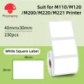 Phomemo M110 Mini Portable Printer Thermal Label Printer Stickers Pocket Labeling Maker Machine Similar as Niimbot B21 B1 50mm Pizazzazz. 