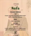 Safa Semi stitched bridal wear Lehenga Choli. 