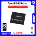 OEM Canon NB-8L 740mAH 3.6V Rechargeable Li-ion High Capacity Battery Pack - NB 8L NB-8L NB8L Battery Pack Canon Camera Battery Nikon Godox Yongnuo Camera Video Photo Videography Photography Outdoor Replacement Lighting Light. 