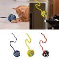 Toy Dog Squeaky Toys Pompom Balls Training Plush Scratching Balls Fuzzy Interactive Cat Toys Cat Fuzzy Balls for Kitty Kitten Puppy. 