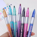 8 Color Pen Highlighter Double Line Outline Art Pen Marker Pens Diary Poster Card DIY Painting Writing. 