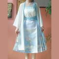 Shangyi Huating Original Short Horse-Face Skirt Three-Piece Suit Women's Summer New Song Hanfu National Style Small Daily. 