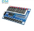 TM1638 Digital LED Display Tube LED Display Module Module Key Display AVR Display Module for Arduino ARM 8 digital Tube Cr 540 L. 